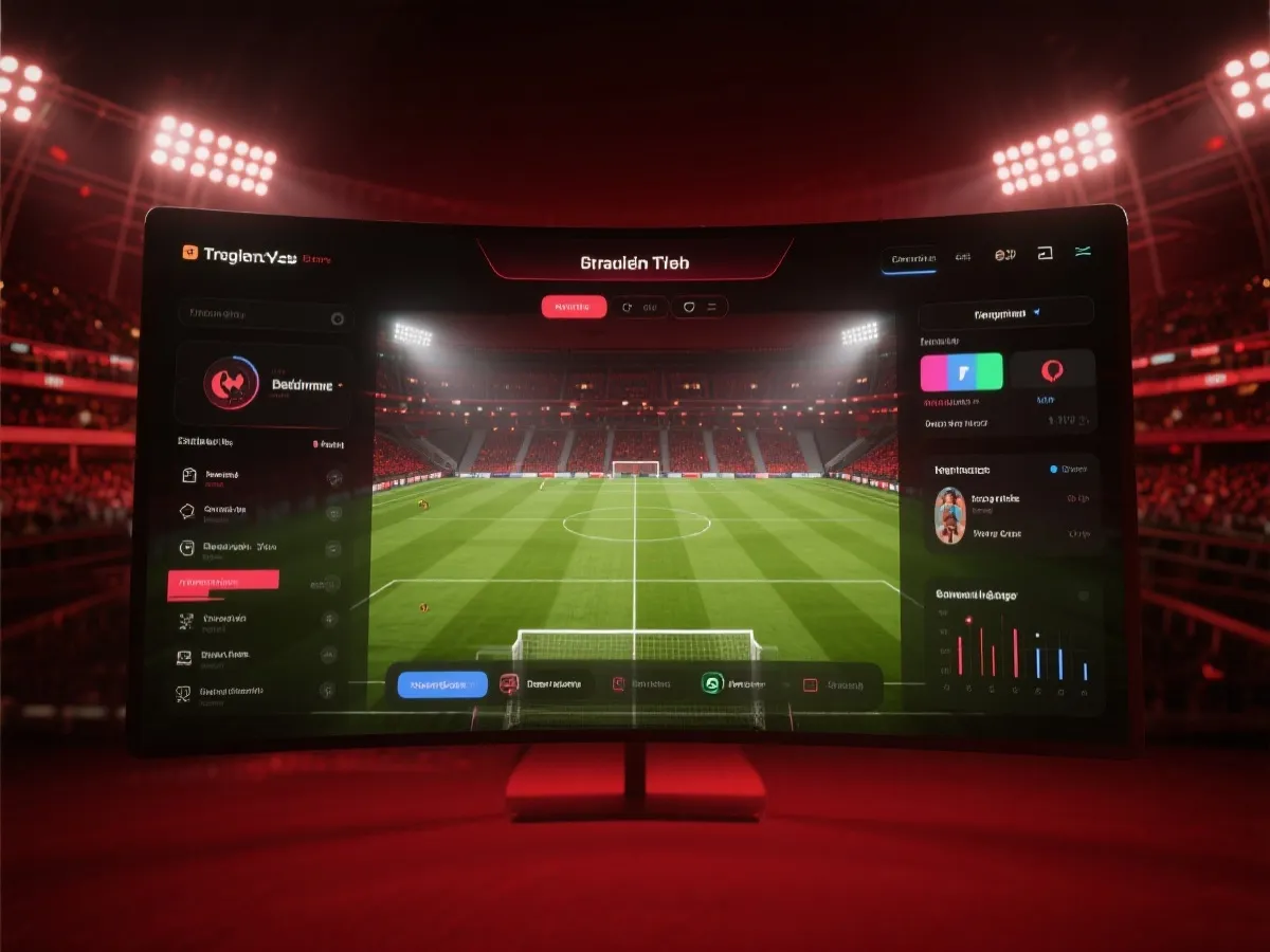 高清直播平台界面示意圖