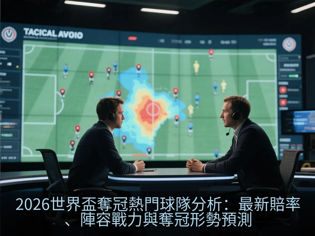 2026世界盃奪冠熱門球隊戰力與數據分析圖表